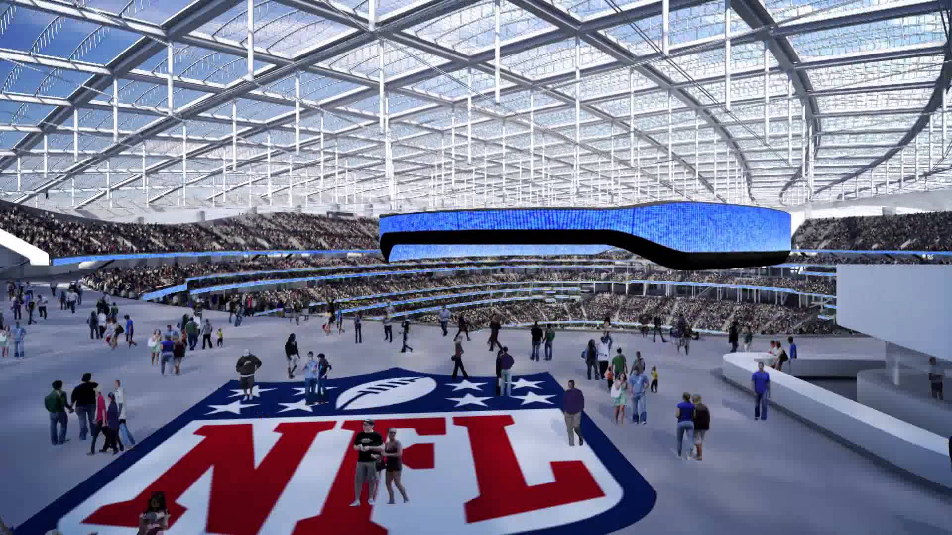 New Stadium: New Stadium For La Rams