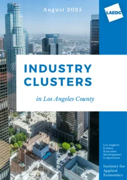 Industry Clusters In Los Angeles County