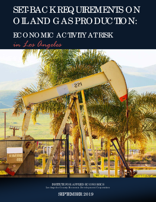 Oil and Gas Set-Back Economic Report