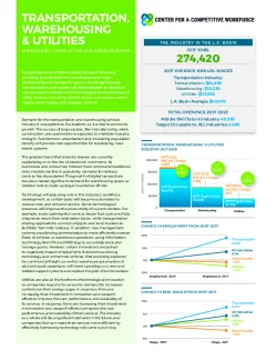 Sector Scan: Transportation, Warehousing and Utilities Industries