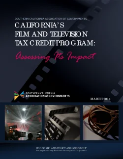 California Film and Television Tax Credit Program: An Economic Impact Study (2014)