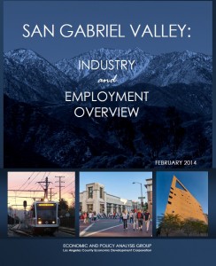 San Gabriel Valley: Industry and Employment Overview