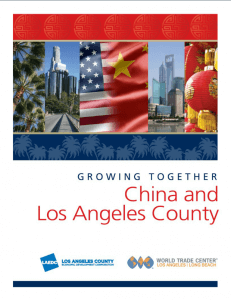 Growing Together: China and Los Angeles County (2014)
