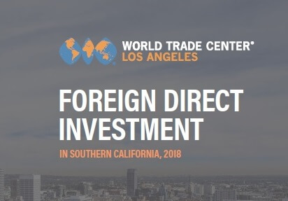 Foreign Direct Investment in Southern California, 2018