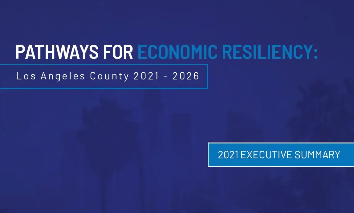 Pathways to Economic Resiliency LA County: Executive Summary (part 1)