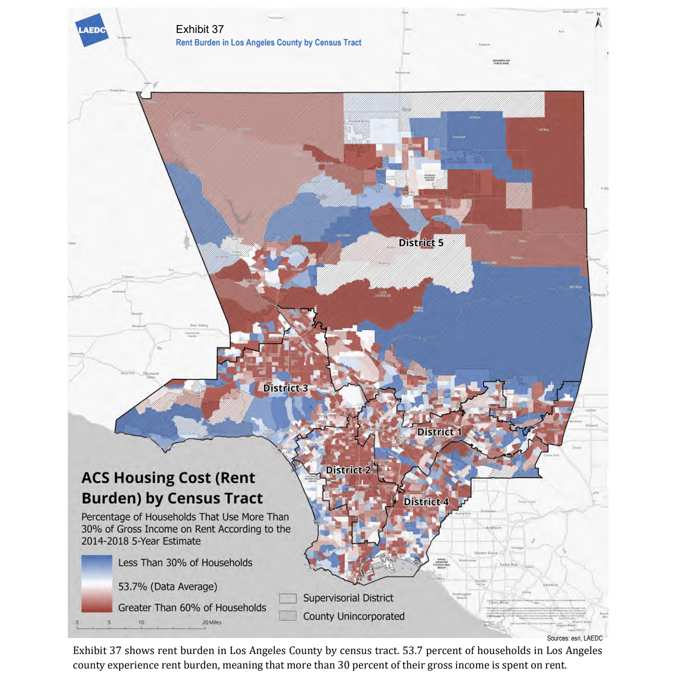 La County Tract Map Regional Data - Los Angeles County Economic Development Corporation