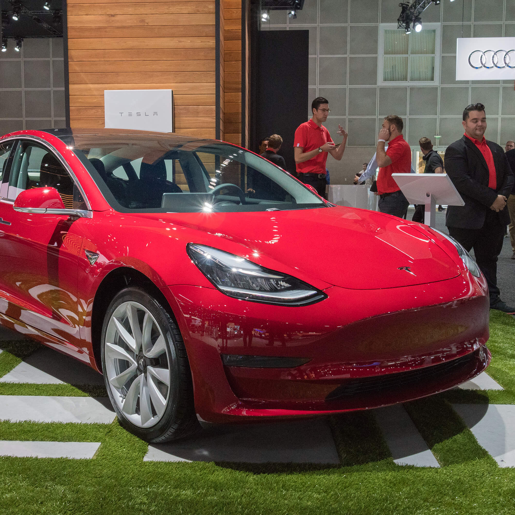 Tesla at LA Auto Show